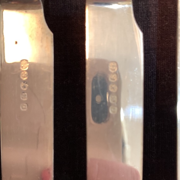 12 piece vintage Fruit or Fish and Knife set - Picture 7 of 7